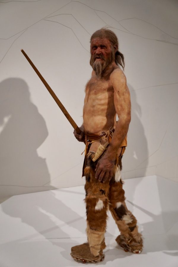 Ötzi reimagined in his museum